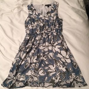 Blue Floral Dress